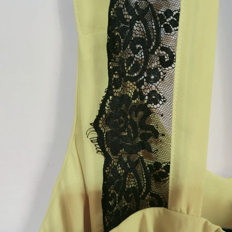 پیراهن زرد مجلسی