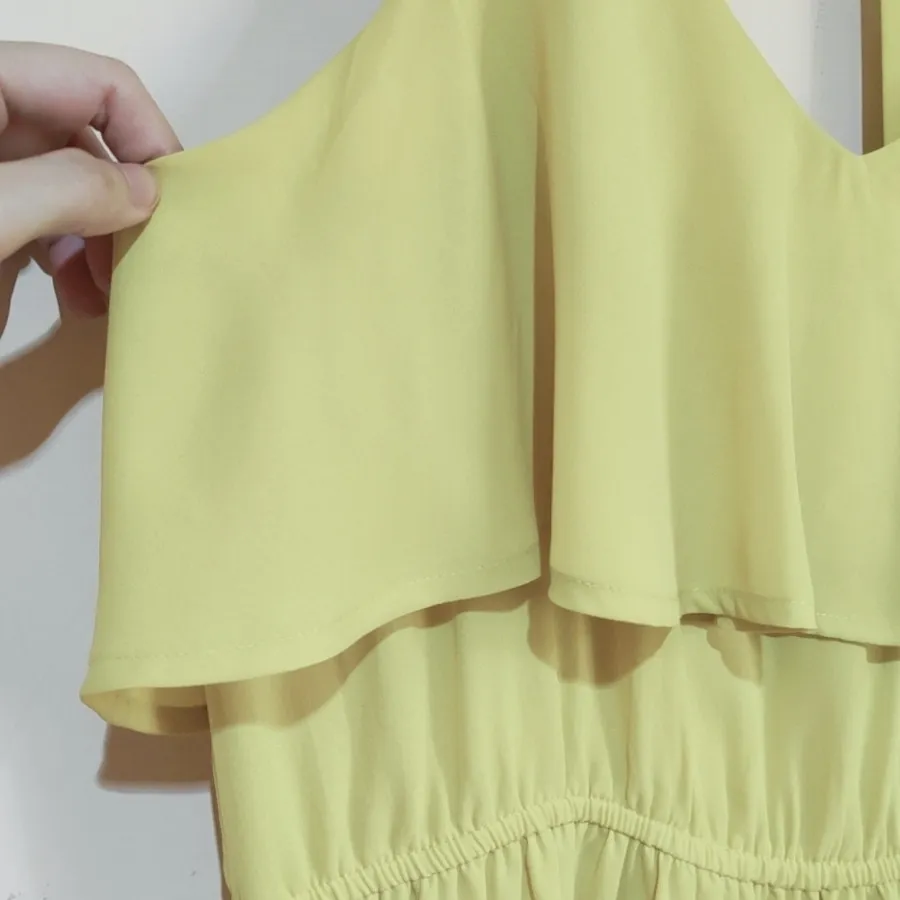 پیراهن زرد مجلسی