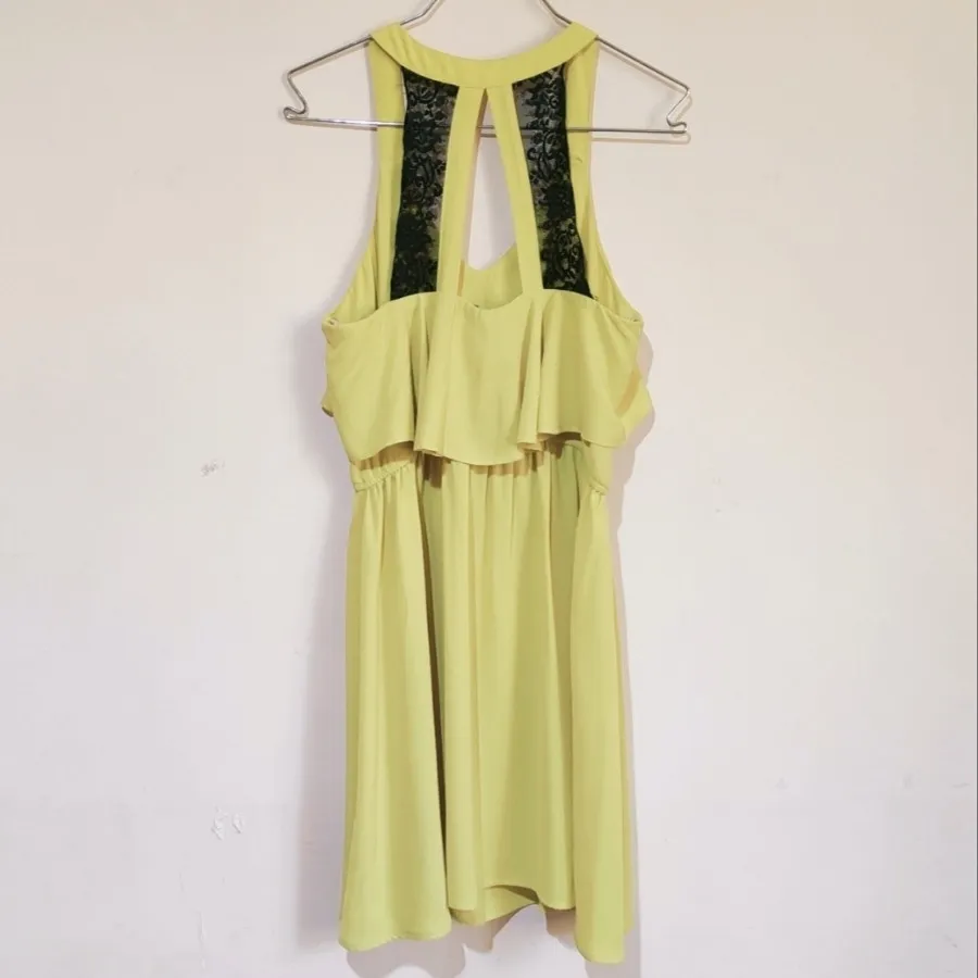 پیراهن زرد مجلسی