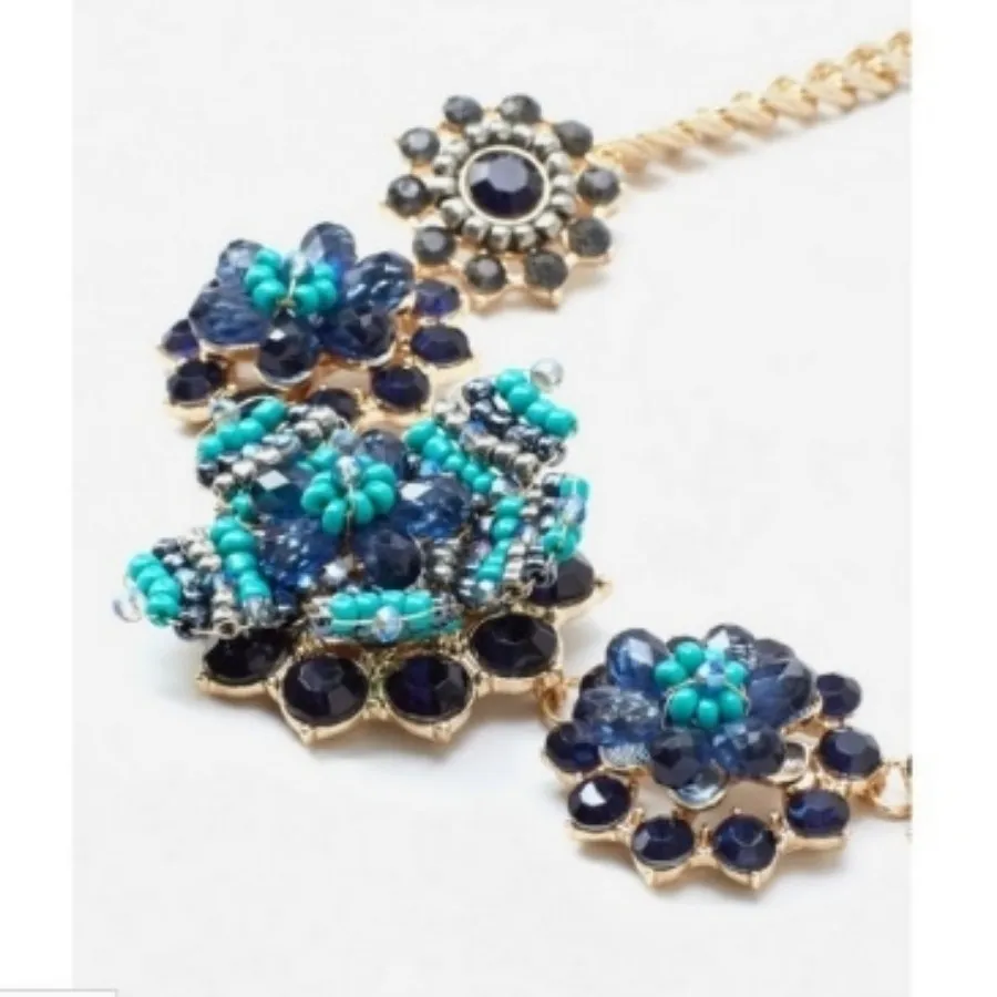 گردنبند مجلسی و گوشواره