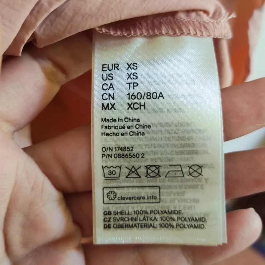 شومیز گلبهی اچ اند ام