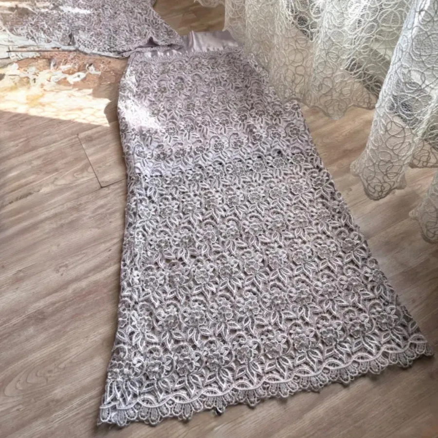 ست بلوز و دامن گیپوری