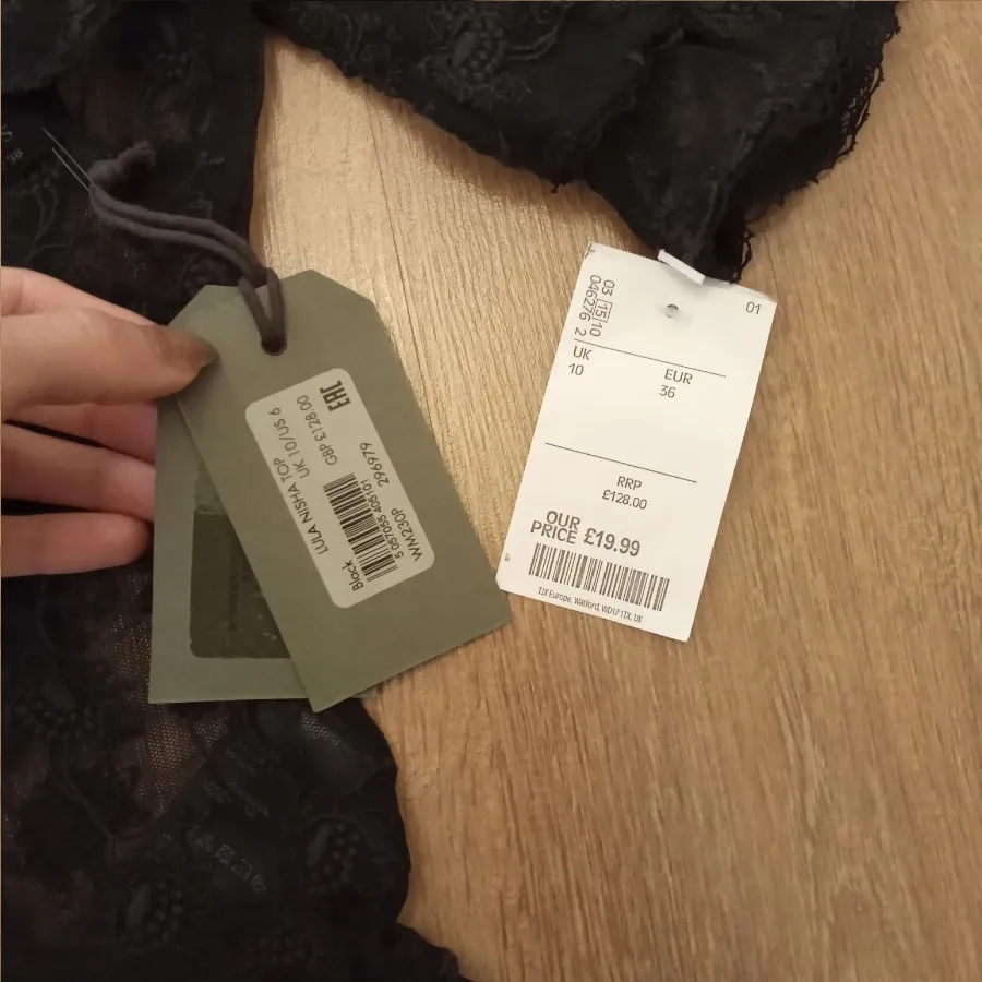 بلوز مشکی توری❌