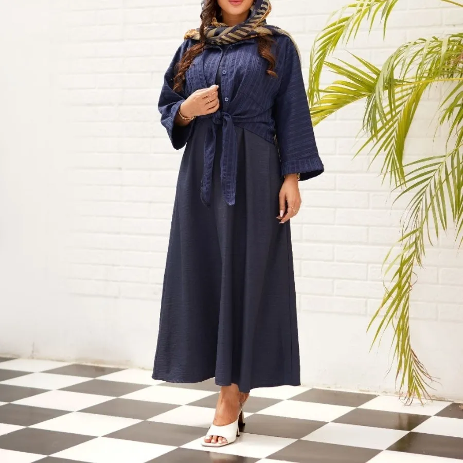 شومیز گره ای ست با ساراف