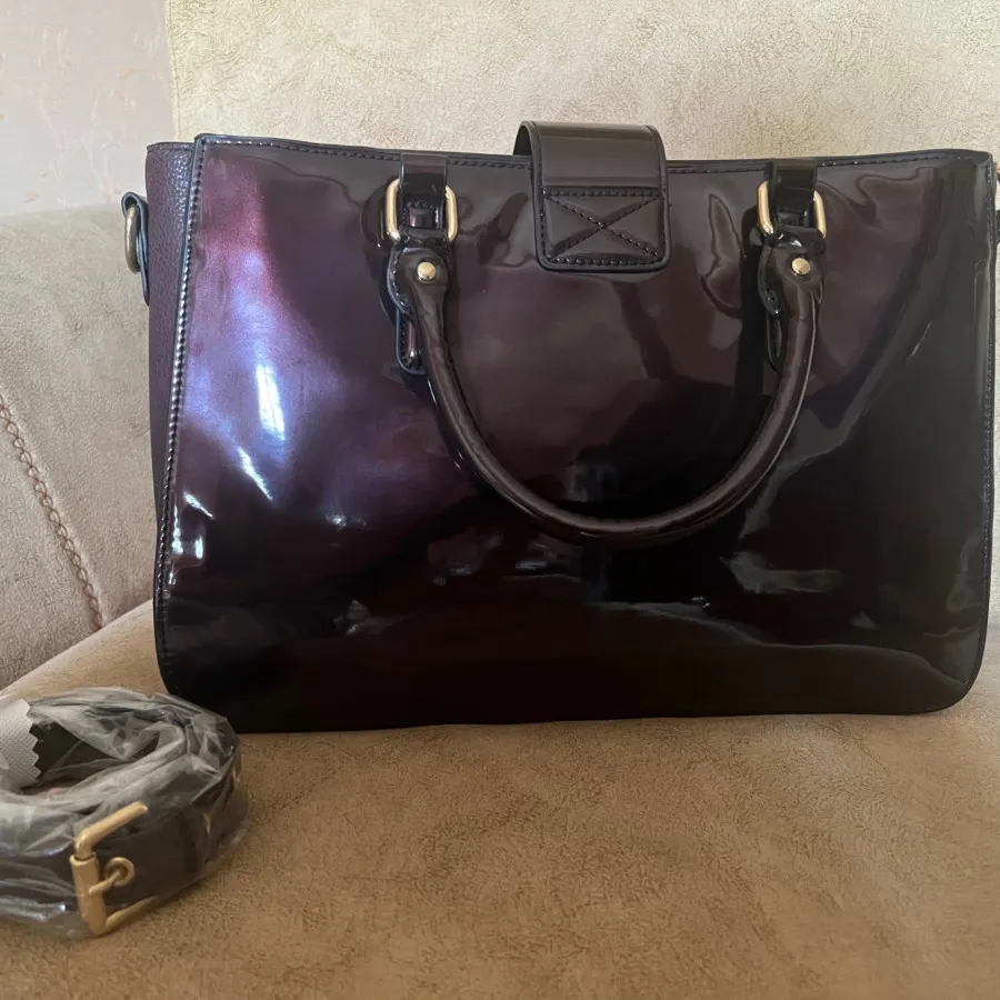 کیف چرم شرابی کلارکس اصل