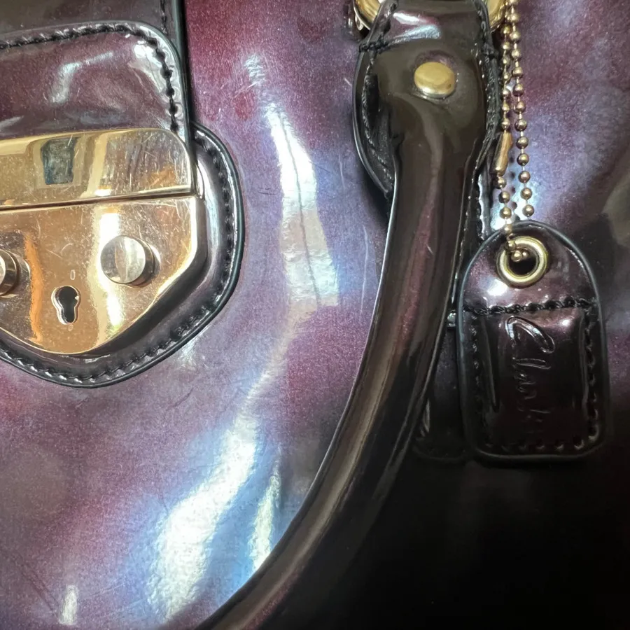 کیف چرم شرابی کلارکس اصل