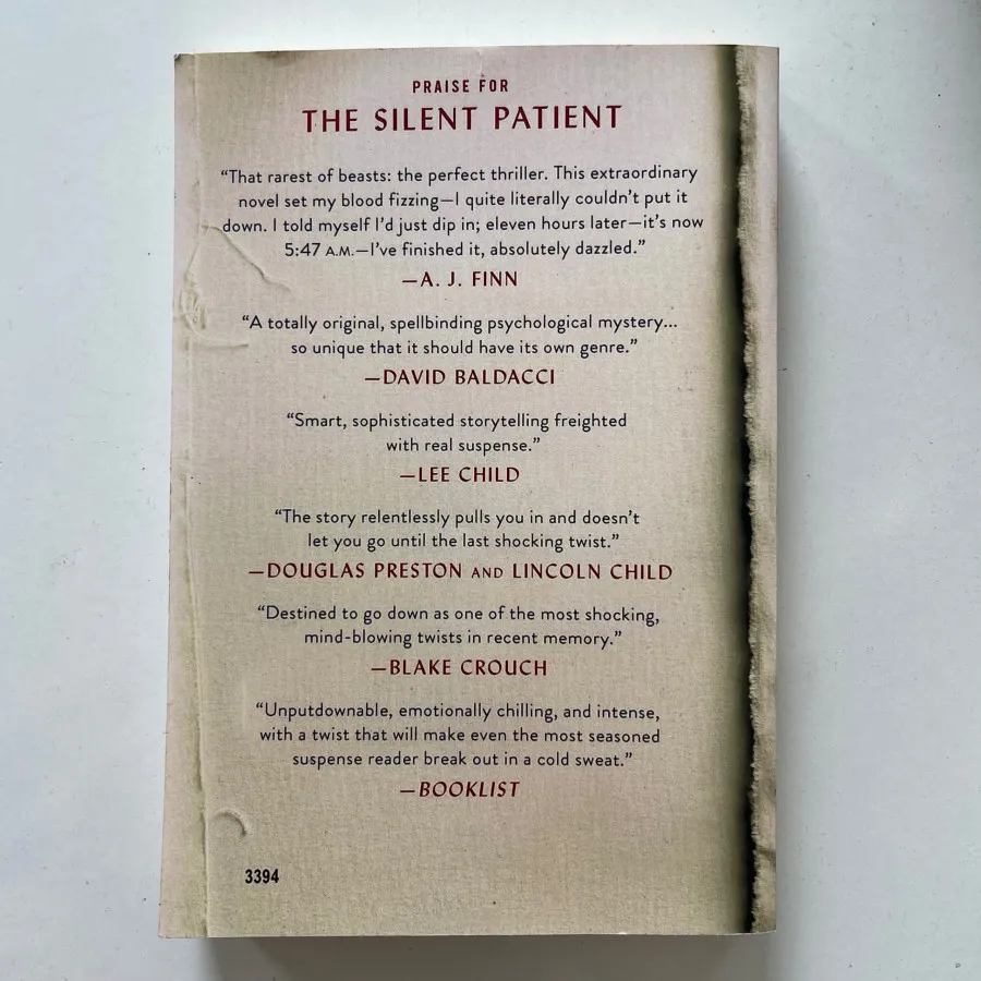 کتاب The silent patient