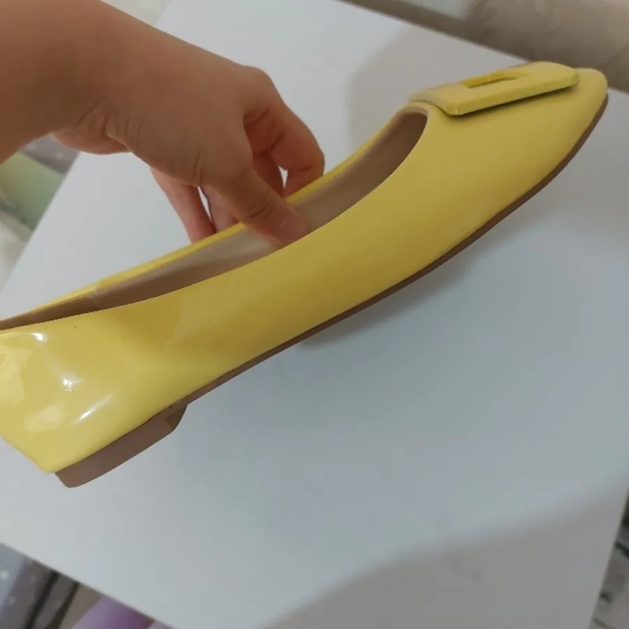 کفش لیمویی تخت