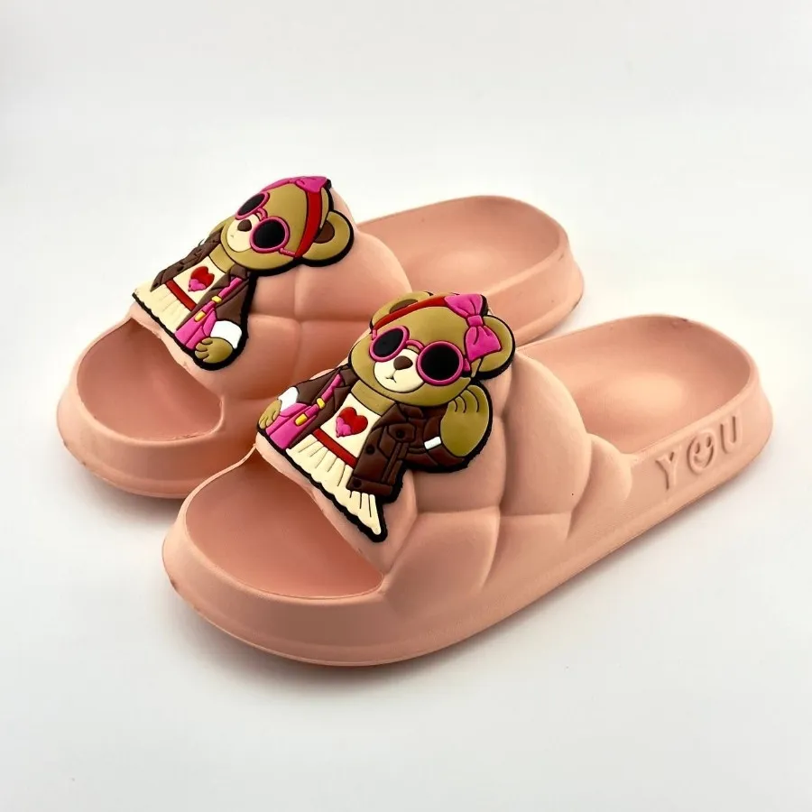 دمپایی طرح خرس عینک دار