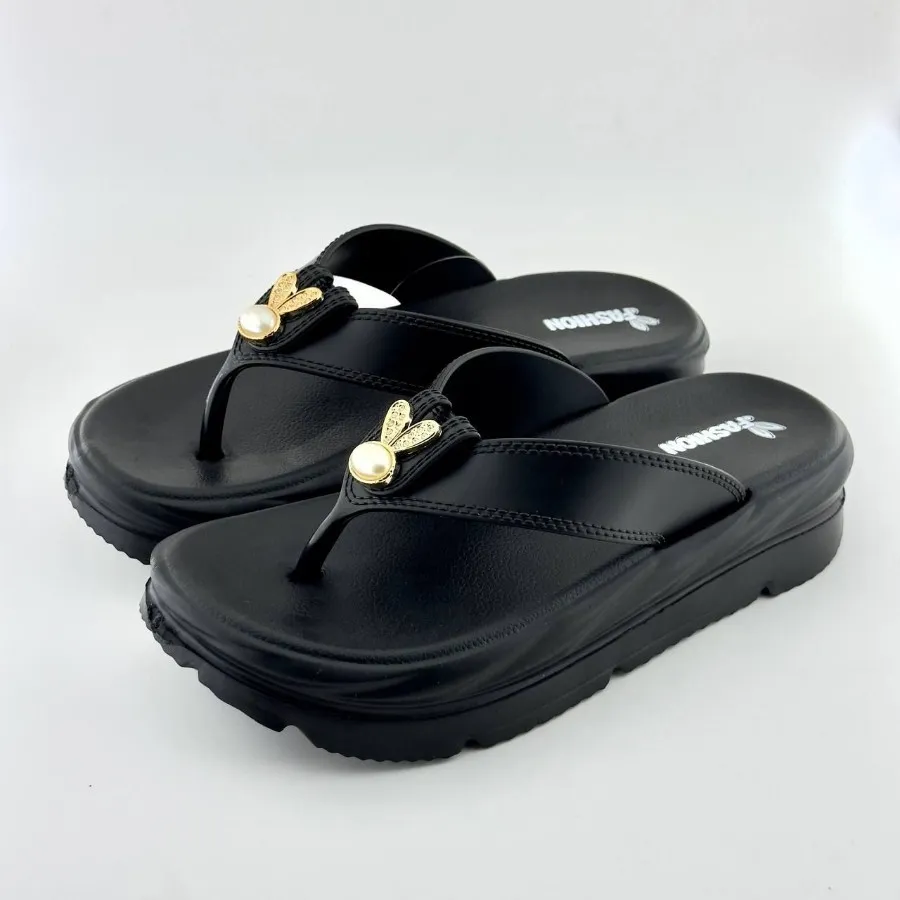 دمپایی طرح خرگوش مرواریدی