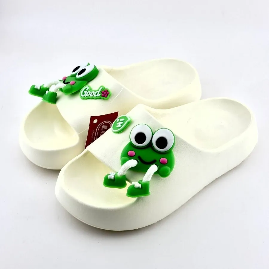 دمپایی طرح قورباغه