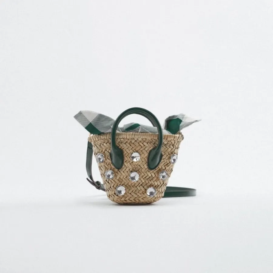 کیف حصیری زارا