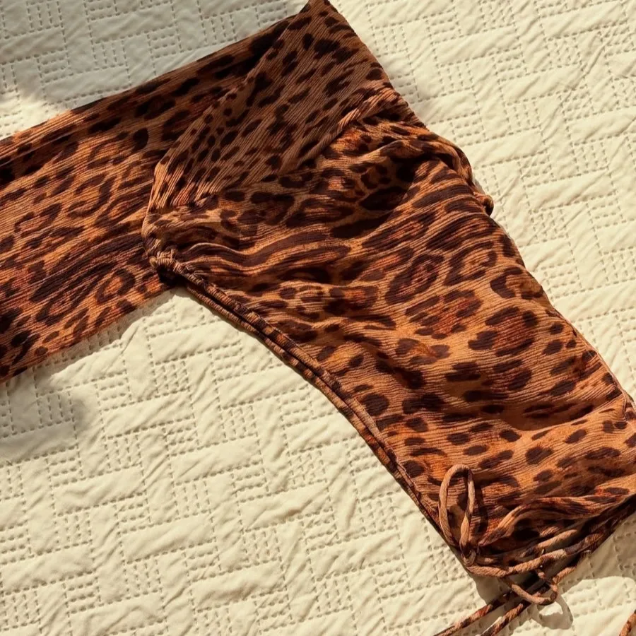 دامن نیم تنه پلنگی مجلسی