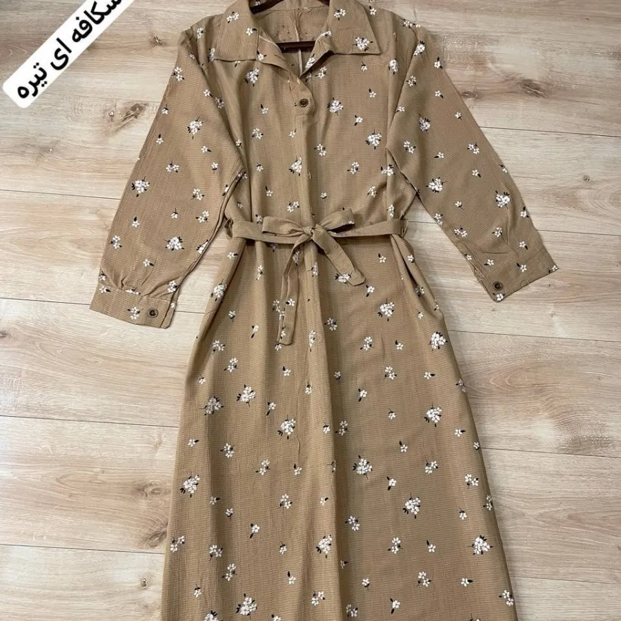 پیراهن گل گچی