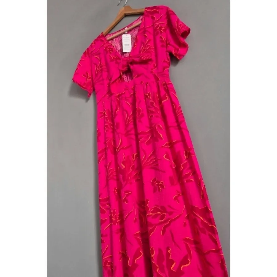 پیراهن لینن خوش رنگ