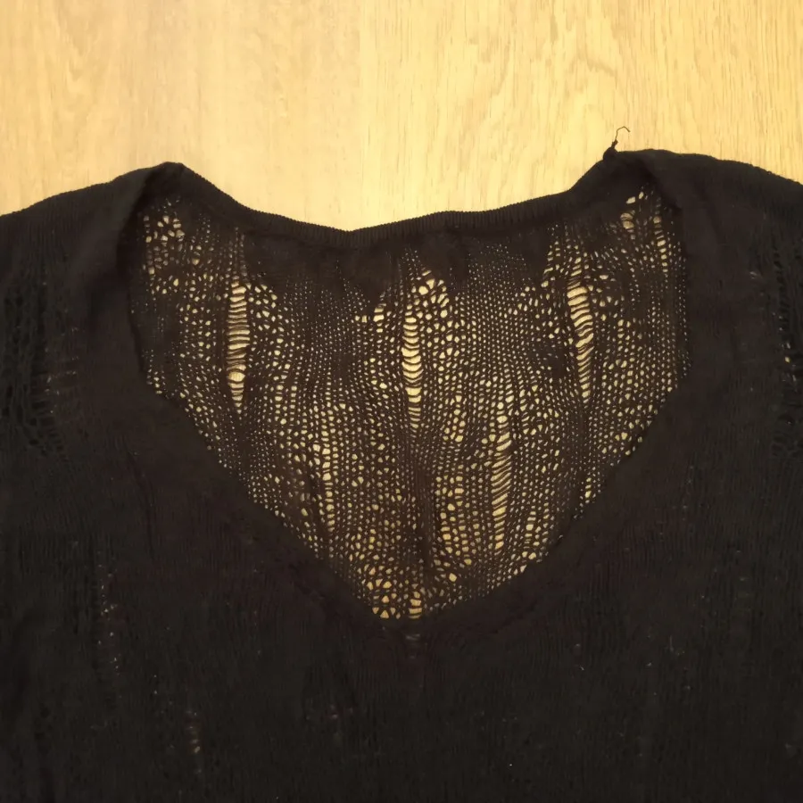 پیراهن بافت مشکی