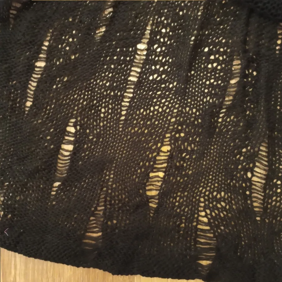 پیراهن بافت مشکی