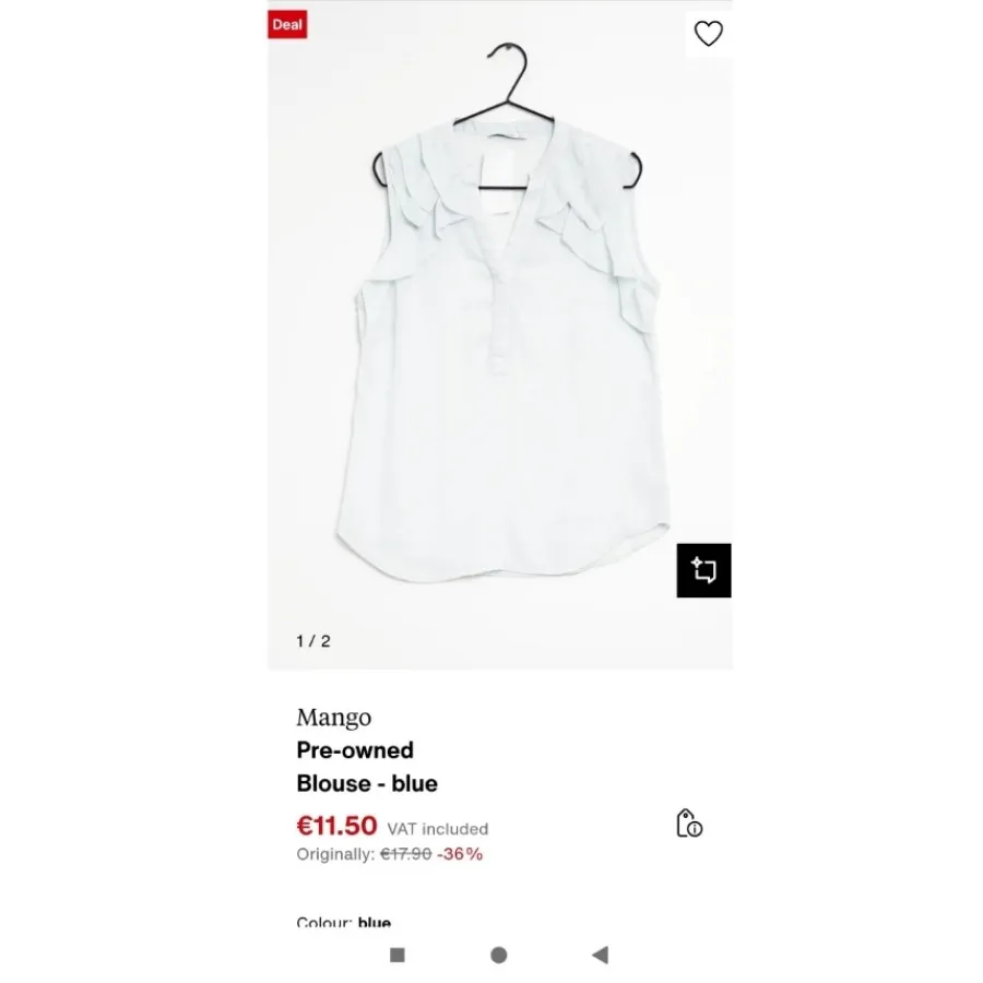 شومیز مانگو