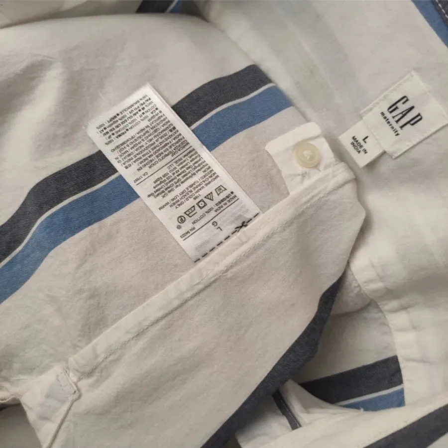 مانتو شومیز راه راه GAP