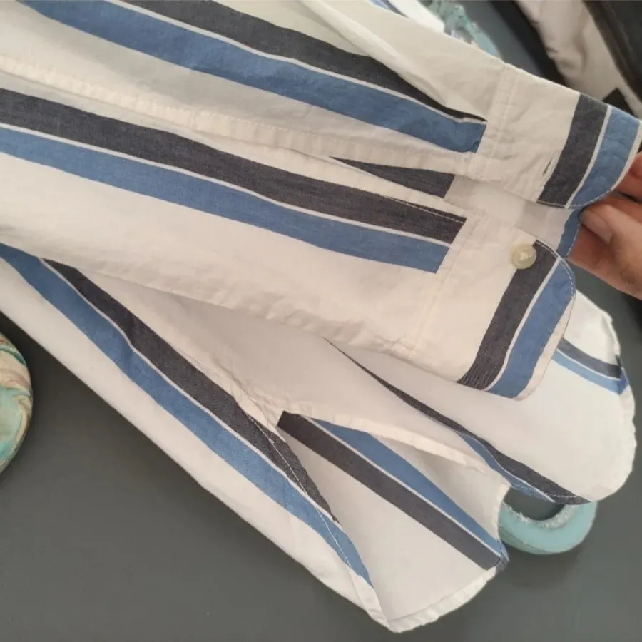 مانتو شومیز راه راه GAP