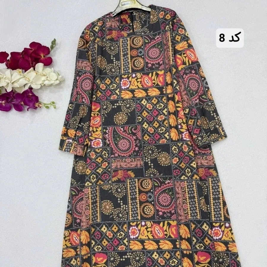 پیراهن مانتویی