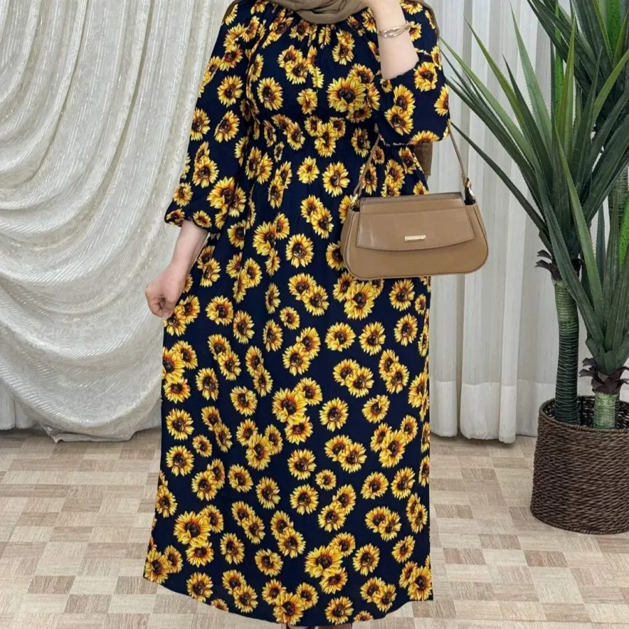 پیراهن ساحلی آفتاب گردان