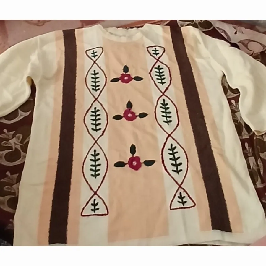 بافت گلدوزی شیک