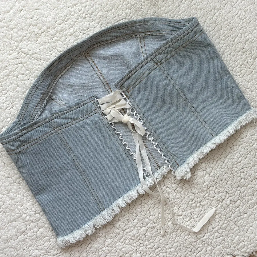 ست نیمتنه و دامن جین