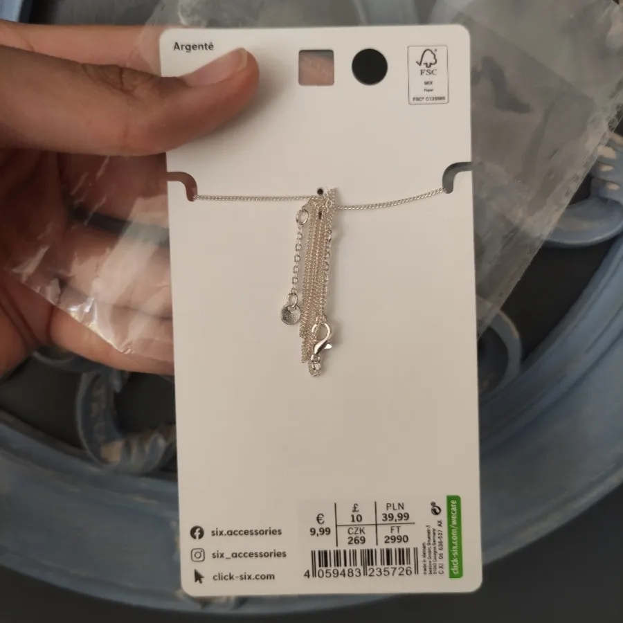 گردنبند حرف S برند آلمانی