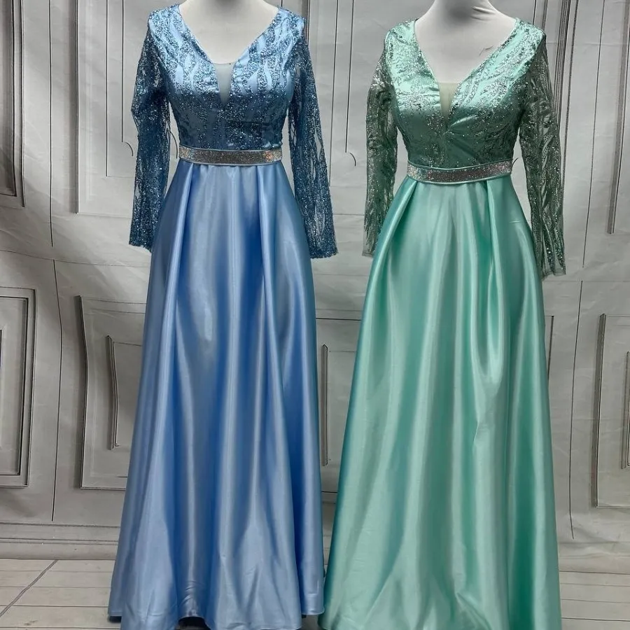 لباس مجلسی شاین ساتن