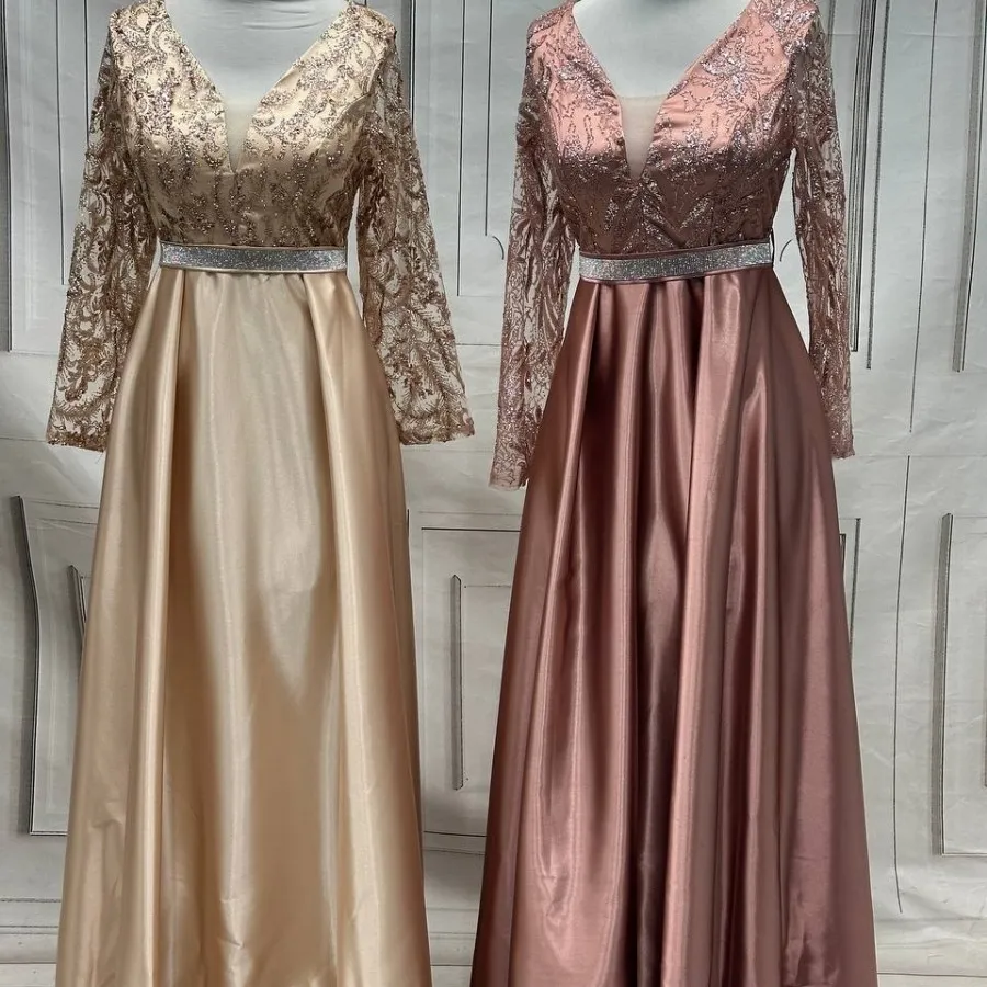 لباس مجلسی شاین ساتن