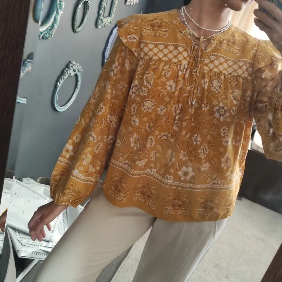 شومیز نخی برند اروپایی