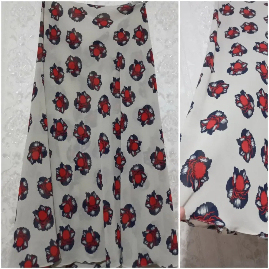 دامن تمام کلوش گل گلی