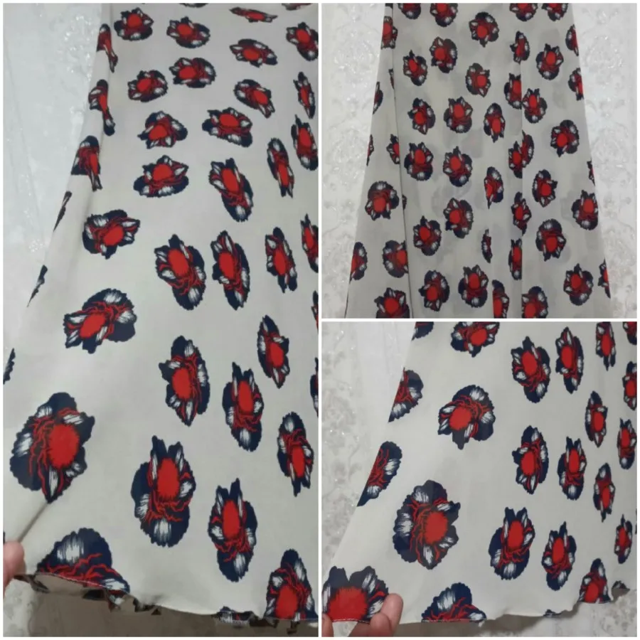 دامن تمام کلوش گل گلی