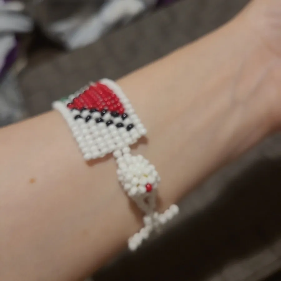 دستبند منجوقی  افریقایی