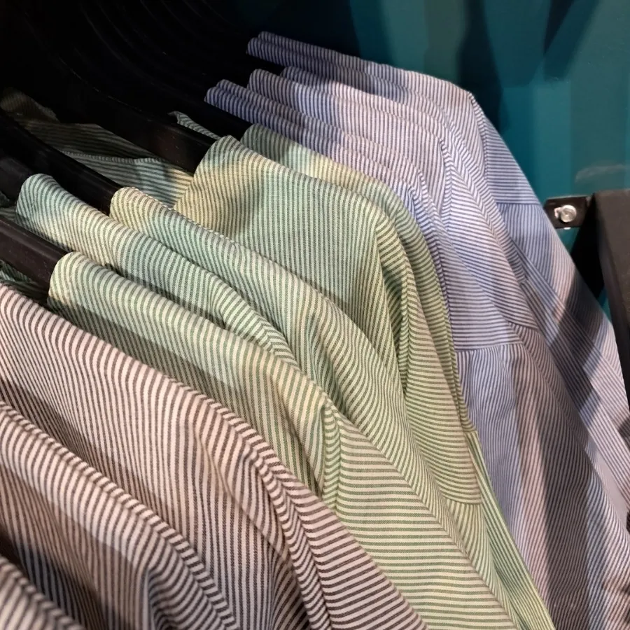 مانتو پیراهنی راه راه