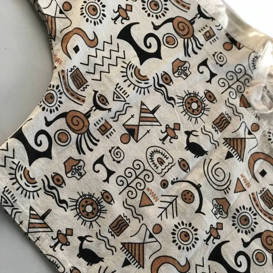 ست کراپ شلوار لینن