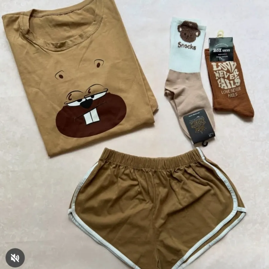 ست شورتک و لانگ