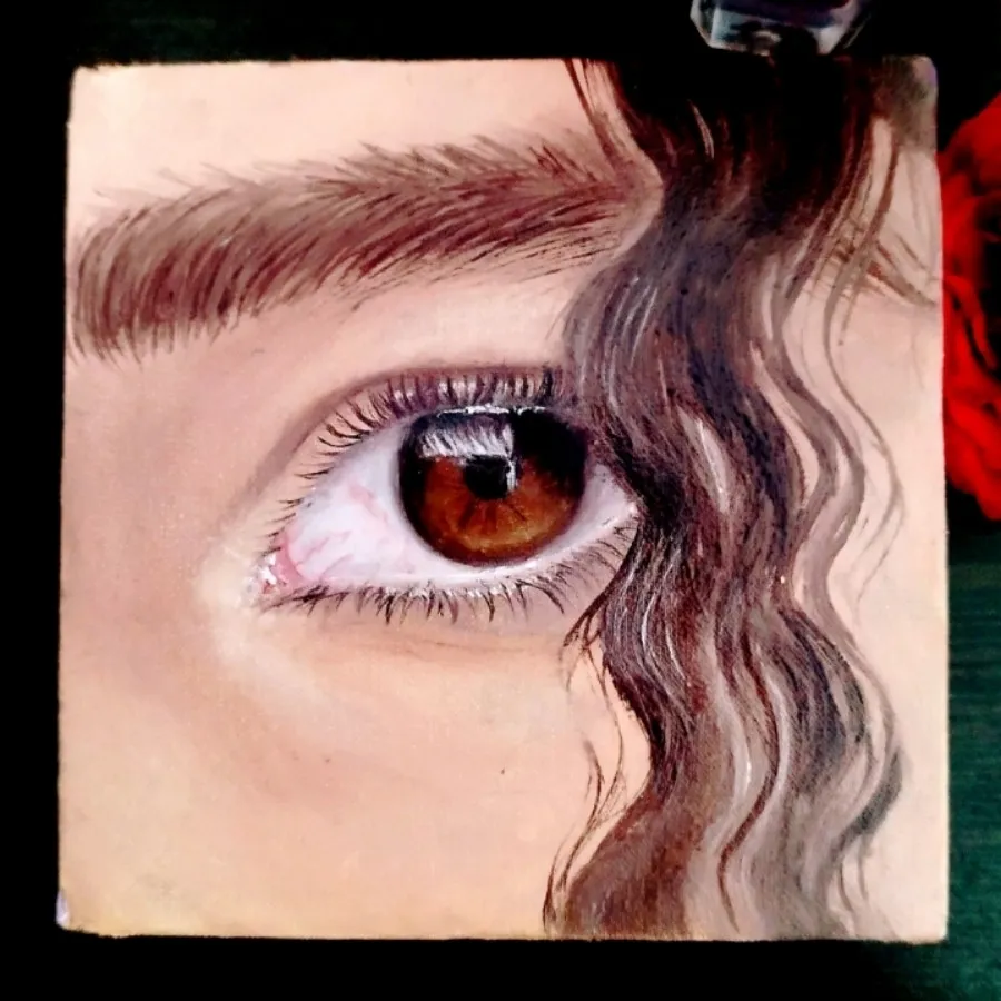 نقاشی از چشم