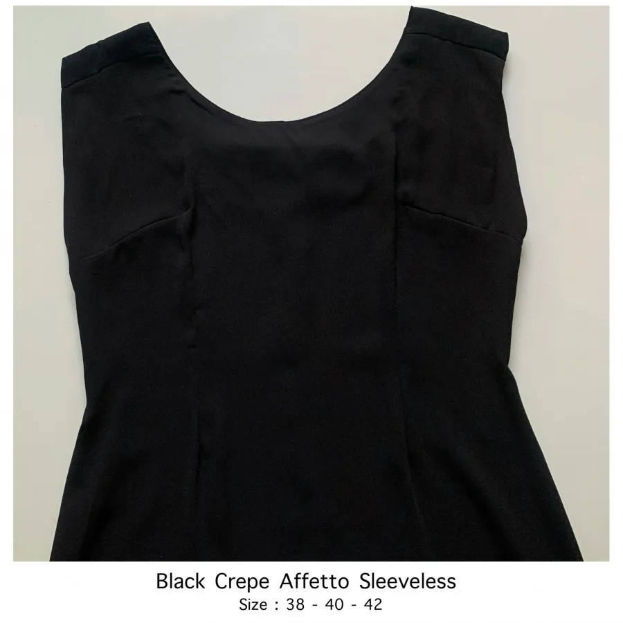 پیراهن کرپ مشکی