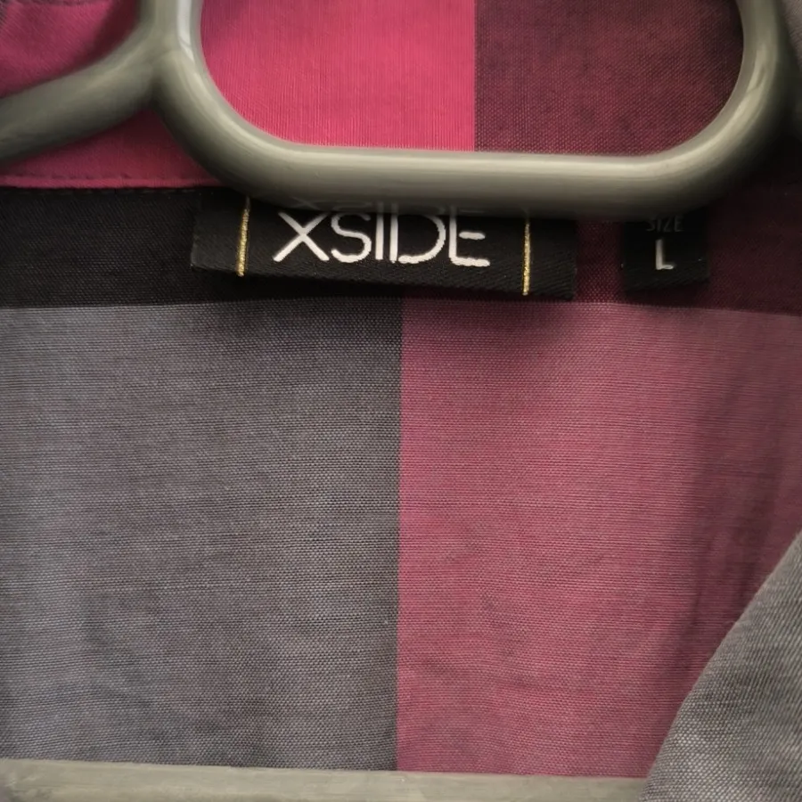 پیراهن چهارخونه ایکس ساید