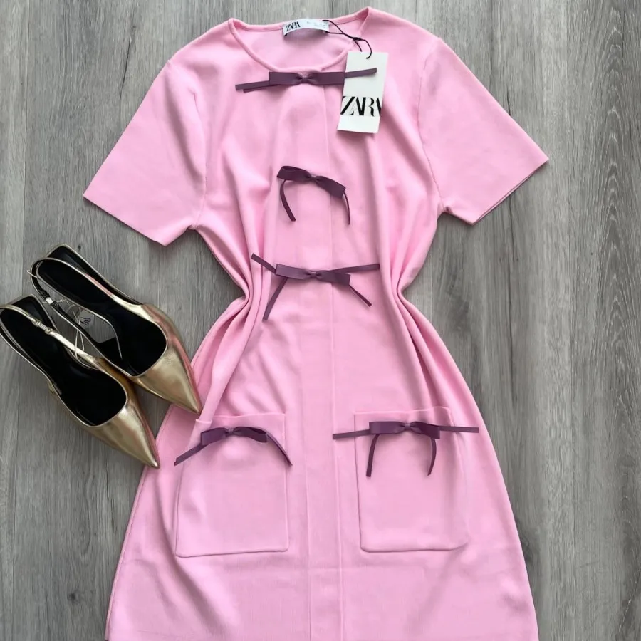 پیراهن صورتی ZARA