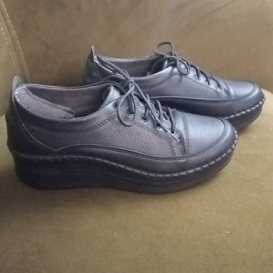 کفش لژدار طبی مشکی