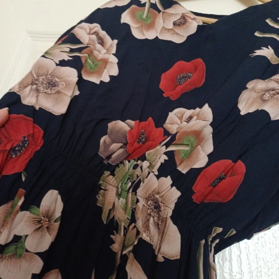 پیراهن نخی کوتاه