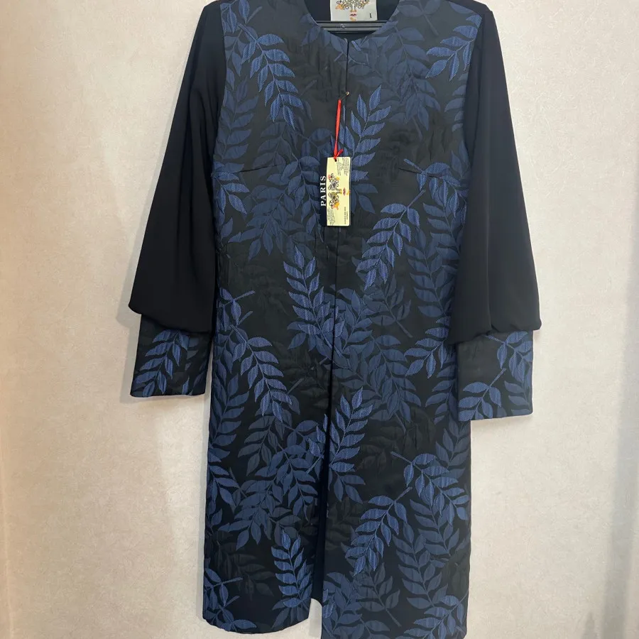 مانتو مزونی طرح برگ