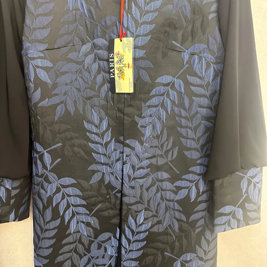 مانتو مزونی طرح برگ