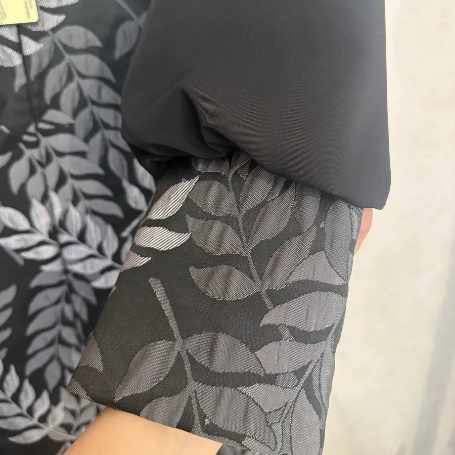 مانتو مزونی طرح برگ