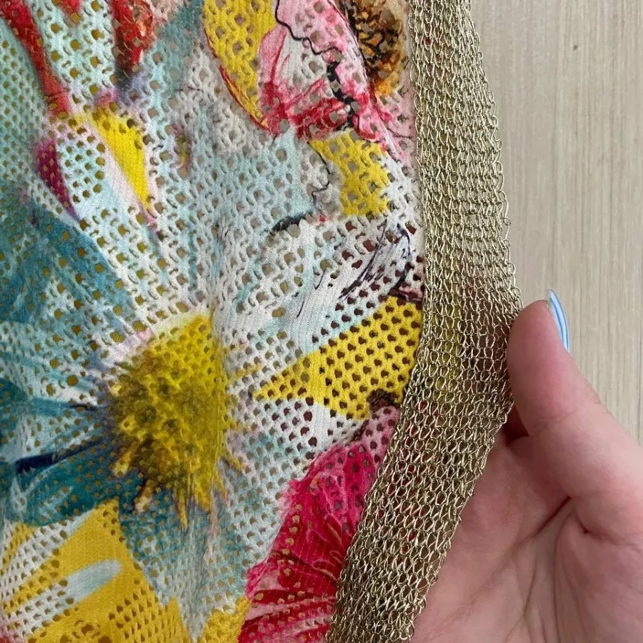 پیراهن مهمانی رنگی