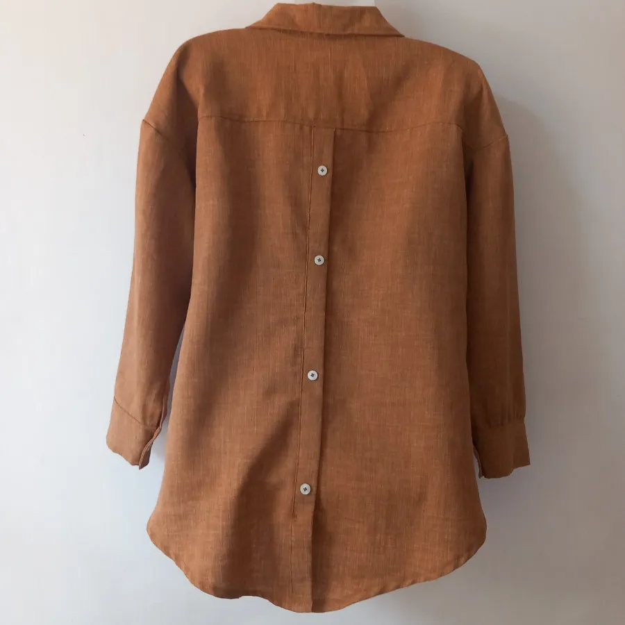 شومیز پشت دکمه