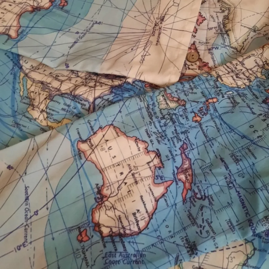 شومیز طرح کره زمین